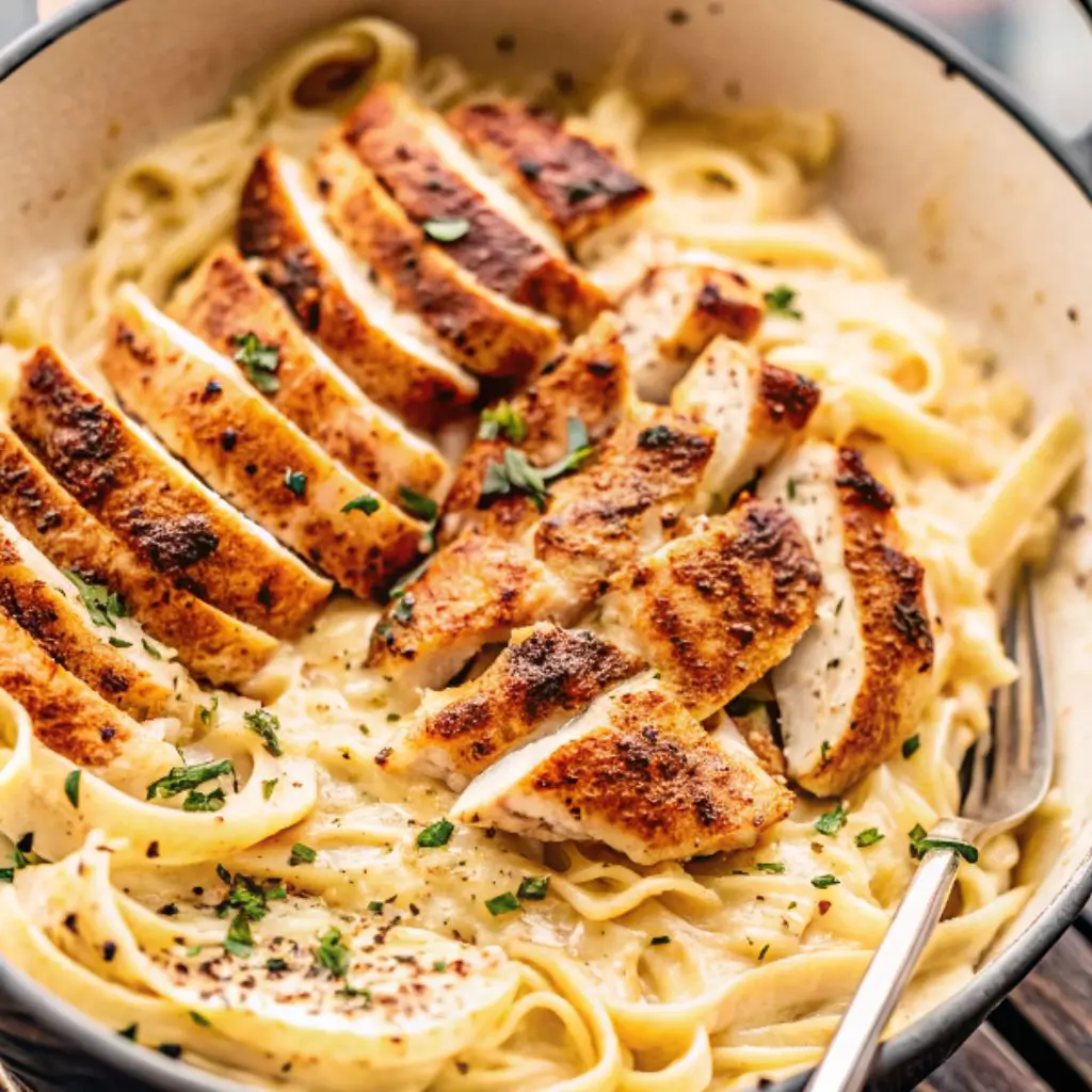 chicken alfredo pasta