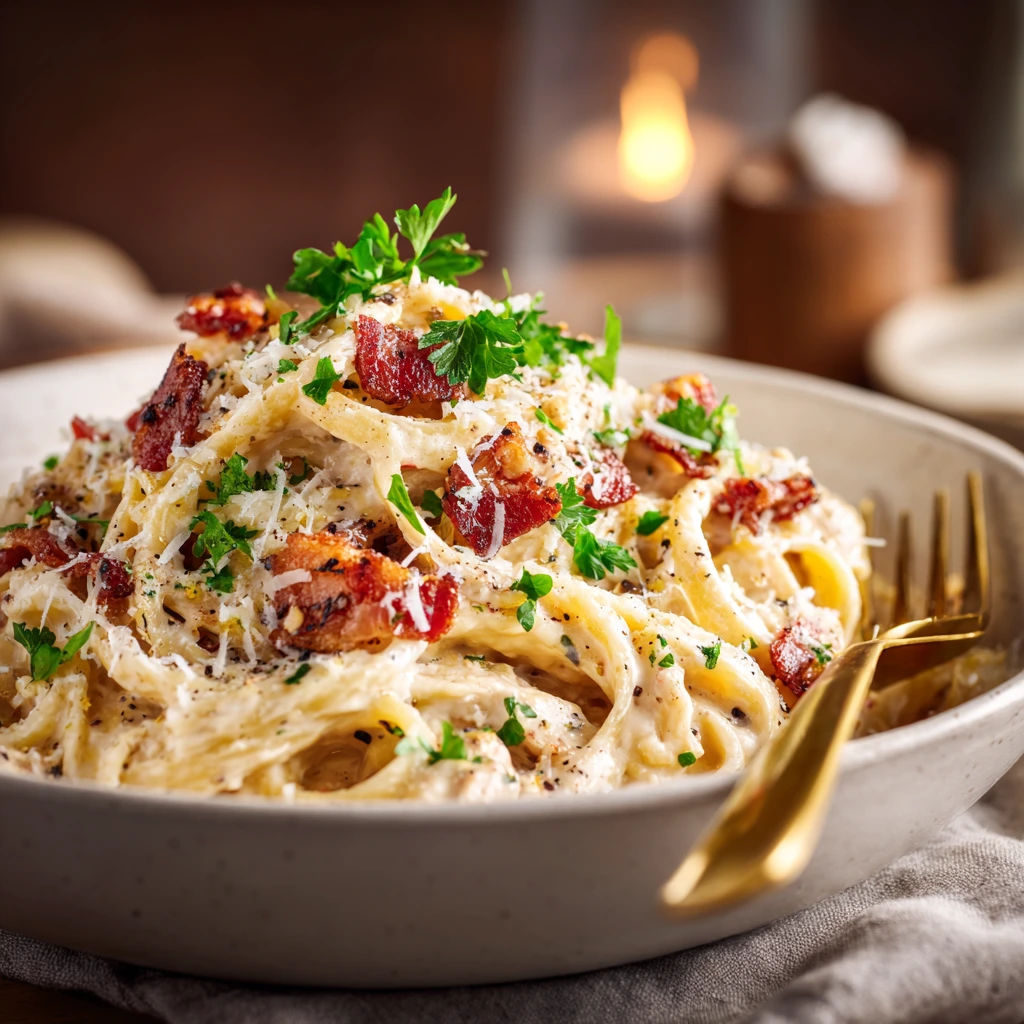 Chicken Carbonara Recipe 2